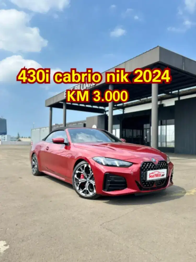 BMW 430i cabriolet 2025 nik 2024 AT Matic