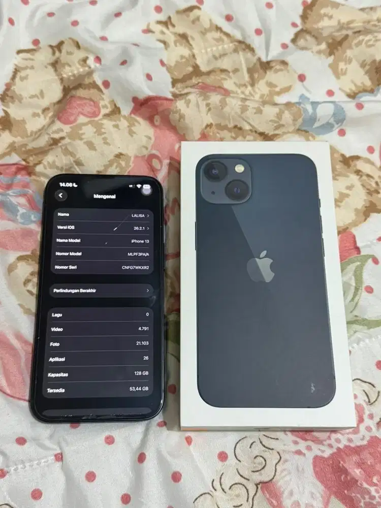 IPHONE 13 EX IBOX RESMI