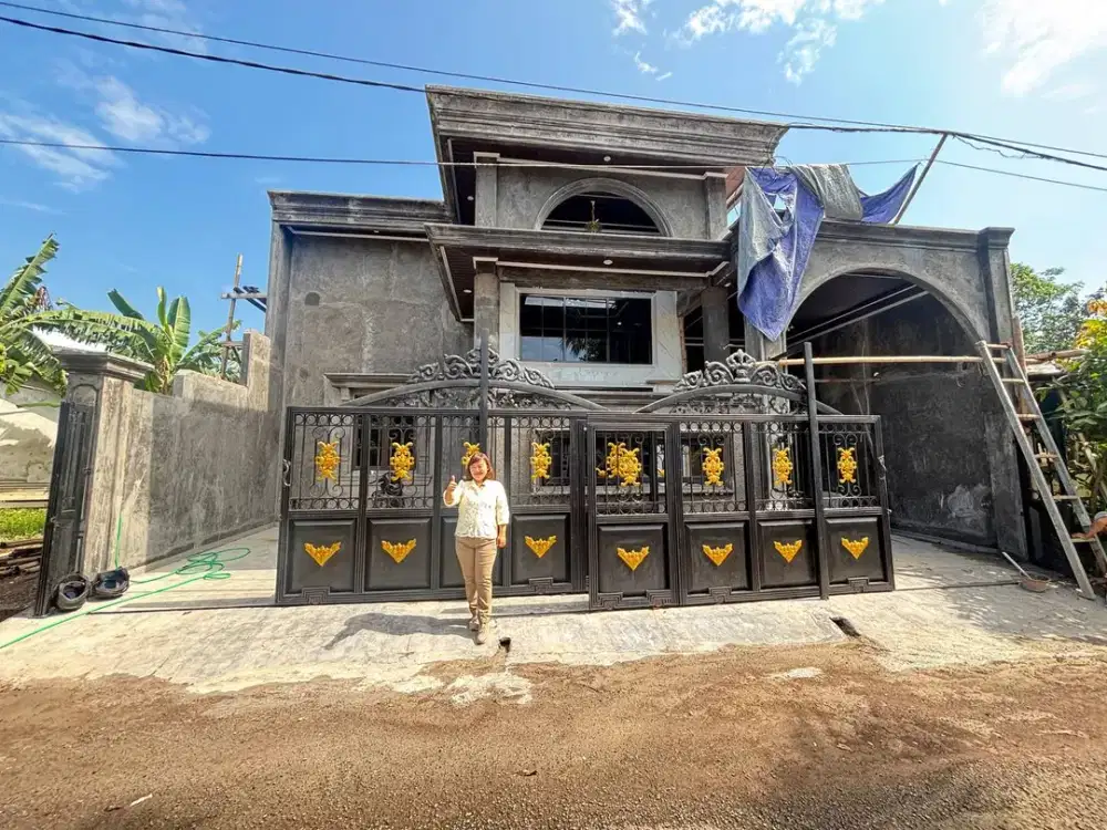 Rumah Baru Modern Klasik Cantik Mewah Ada Tanah Kebun Belakang Di Citra Indah City