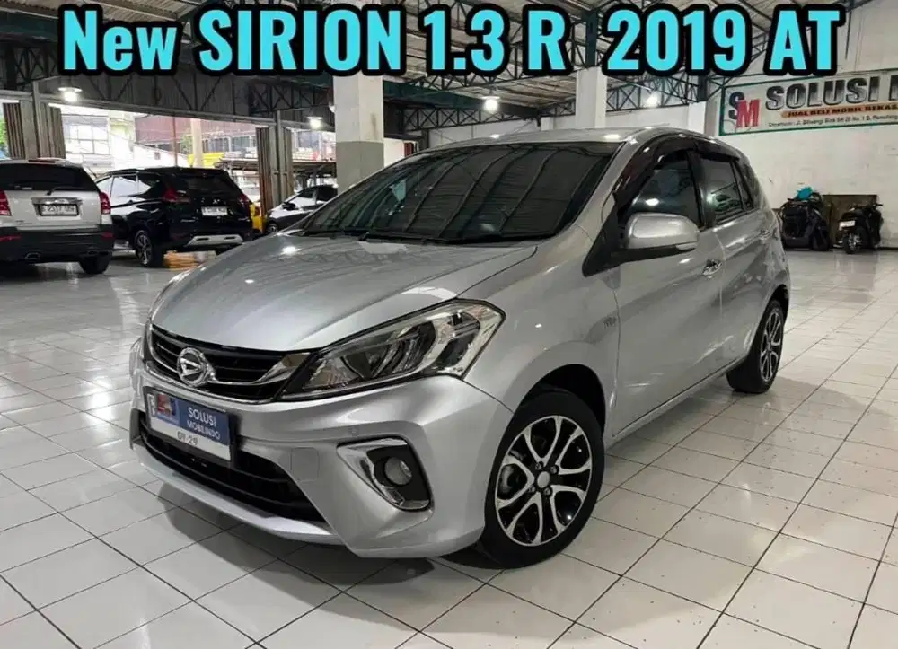 Daihatsu New SIRION R 1.3 Bensin AT 2019 Silver original