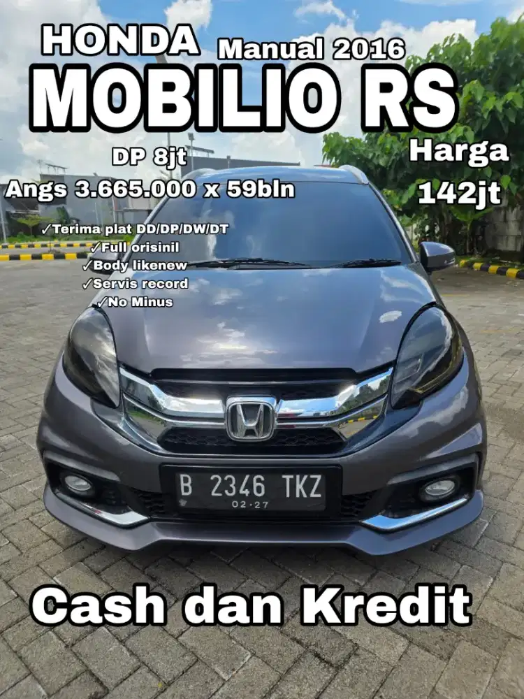 Antik sekali full orisinil Mobilio RS manual 2016