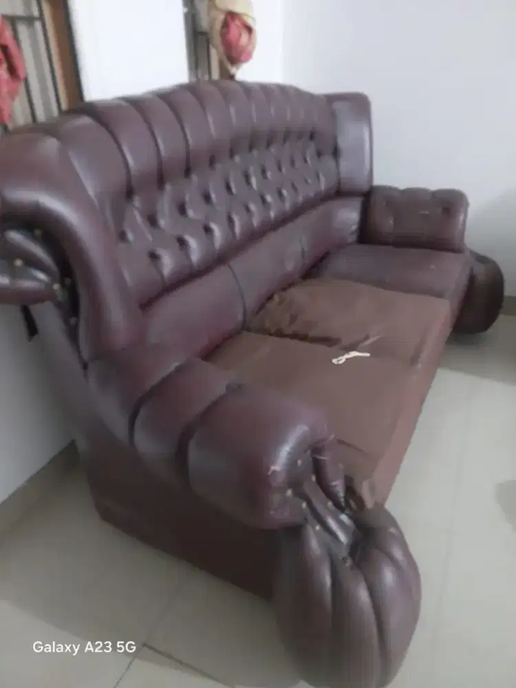 1 set sofa & 1 set kursi