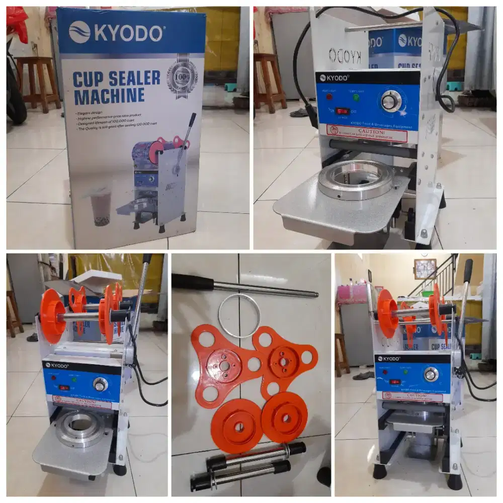 MESIN CUP SEALER KYODO / ALAT PRESS PRES GELAS PLASTIK KYODO