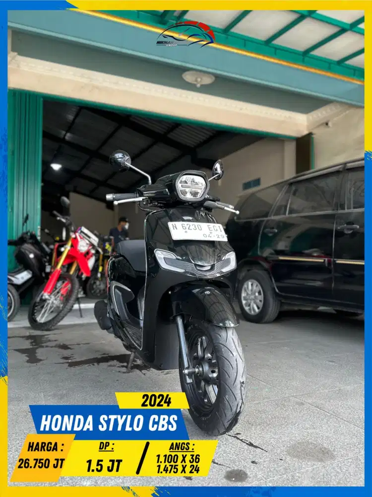 HONDA STYLO CBS 2024 BEKAS RASA BARU BOSSKU HIKMAH MOTOR KEPUH MALANG