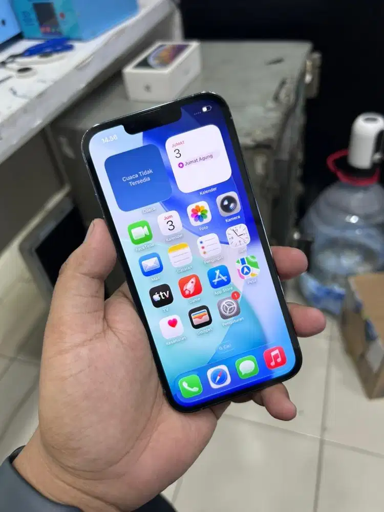 Iphone 13 pro 128GB ex resmi iboxx fulset mines face id off