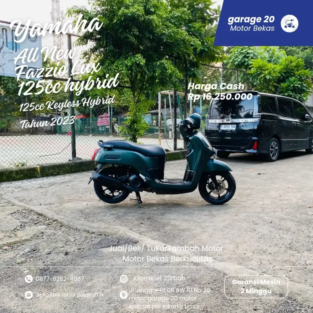 Yamaha All New Fazzio 125cc Keylles Lux Tahun 2023