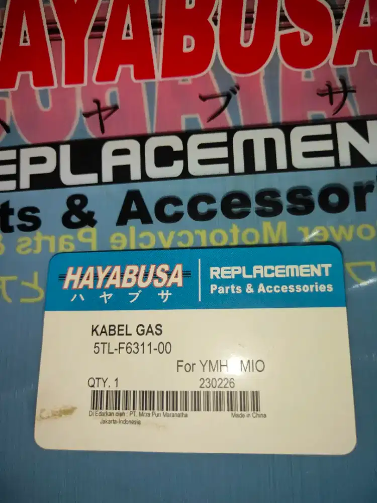 dijual KABEL GAS ORI MIO