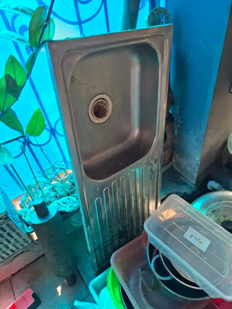 Zink dapur bak cuci
