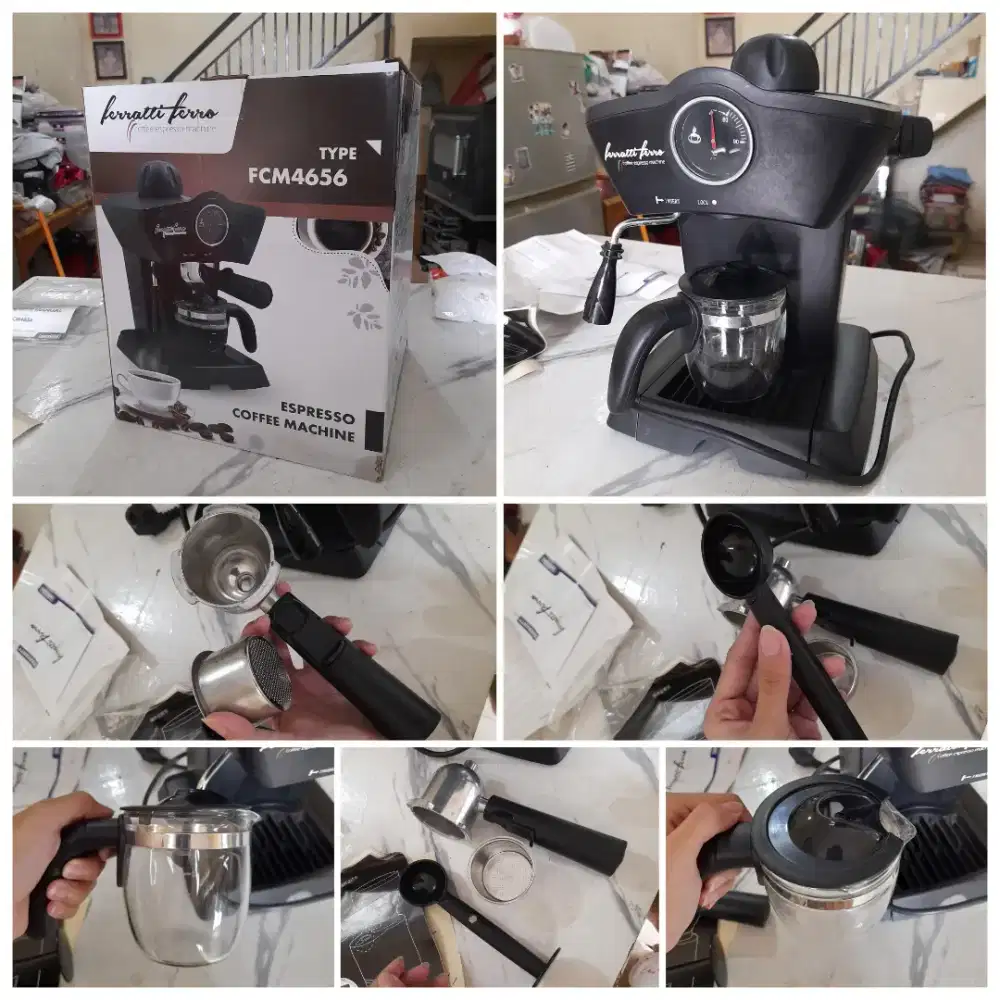 MESIN KOPI / MESIN COFFEE ESPRESSO MACHINE FERRATTI FERRO FCM-4656