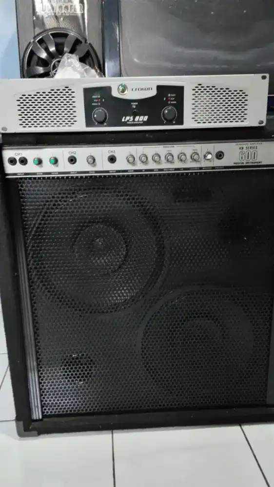 Amply Keyboard & Power Supply