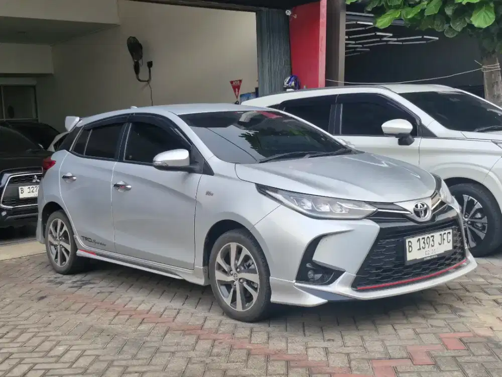 Toyota Yaris S Trd 1.5 Automatic 2021 Bensin Silver Metalik