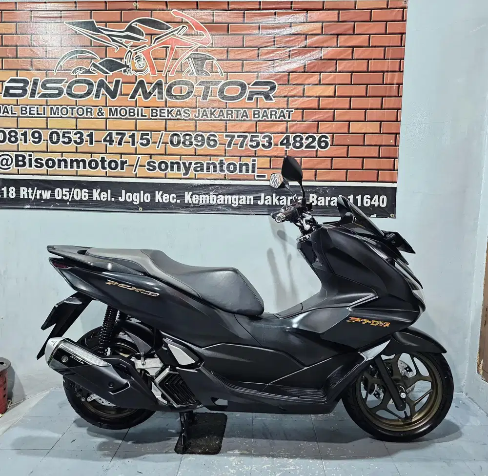 MEWAH! HONDA PCX ABS ISS HSTC 160 KEYLESS TAHUN 2024 HITAM DOFF