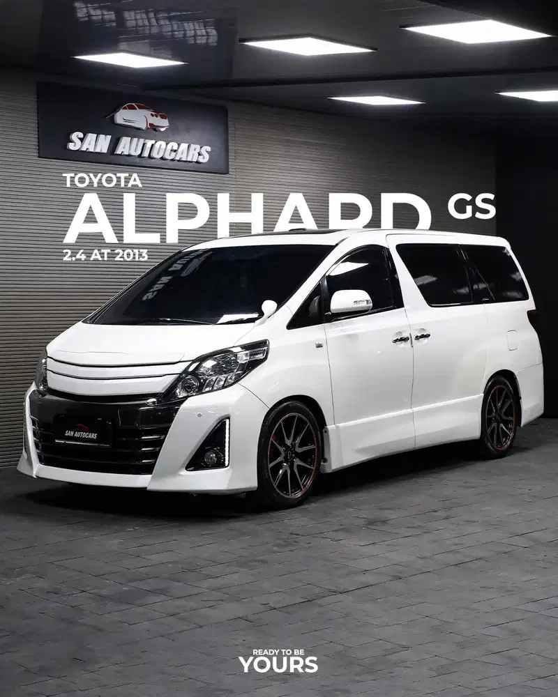 ( DP 85JT ) ALPHARD GS 2.4 AT 2013