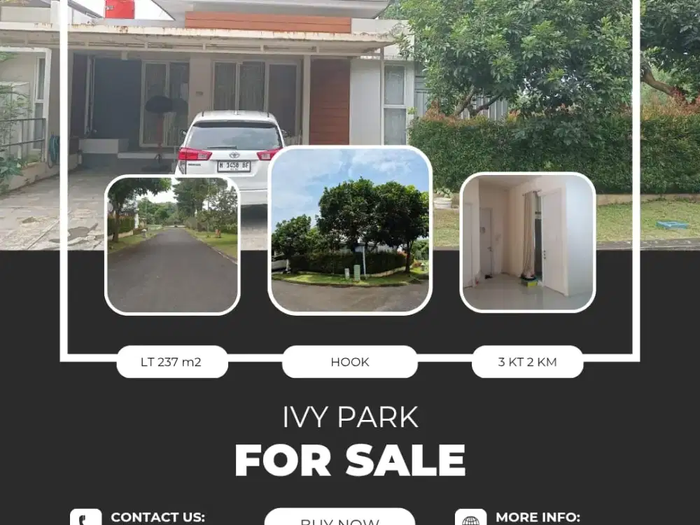 Hunian Nyaman Tenang Lingkungan Cluster Ivy PArk BSB Mijen Semarang Barat