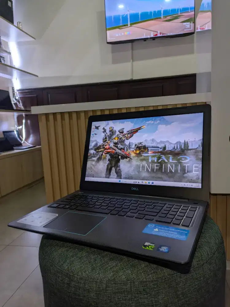 Laptop Gaming Dell G3 15 i7-8750H GTX 1050 Ti SSD 256GB NVMe HDD 500GB