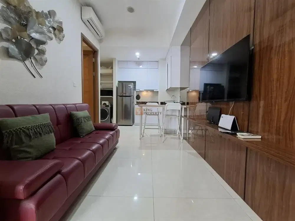 Hanya Bawa koper & Siap Tinggal, Disewakan Condominium Taman Anggrek Residences 1BR+ 50m2 Furnished Dekat Ke Mall TA & Central Park Di Tanjung Duren