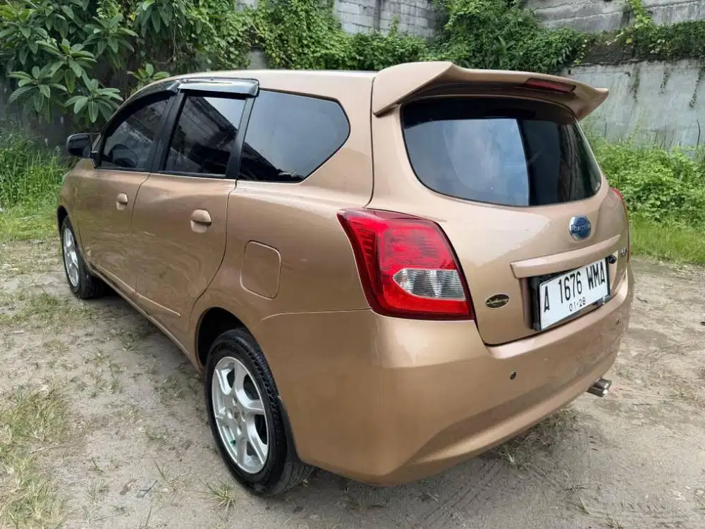 datsun go+ panca manual mt 2014 mobil rawatan km low