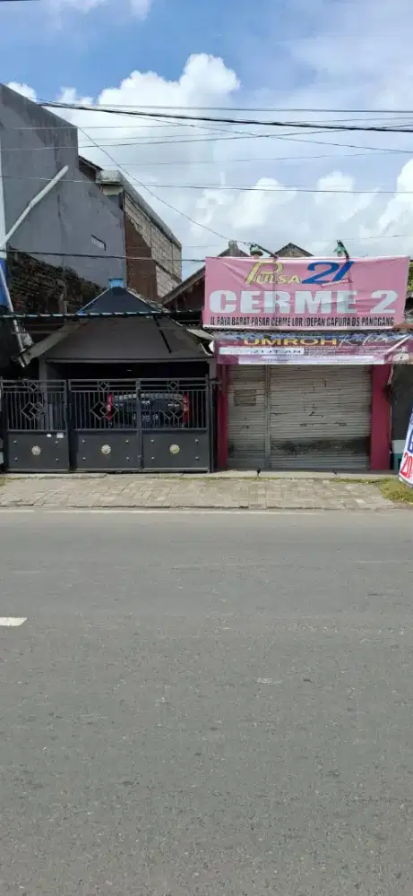 Rumah cerme full bangunan