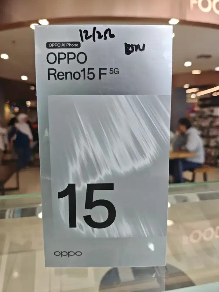 OPPO RENO 15F 5G 12/256GB CICILAN BUNGA 0%