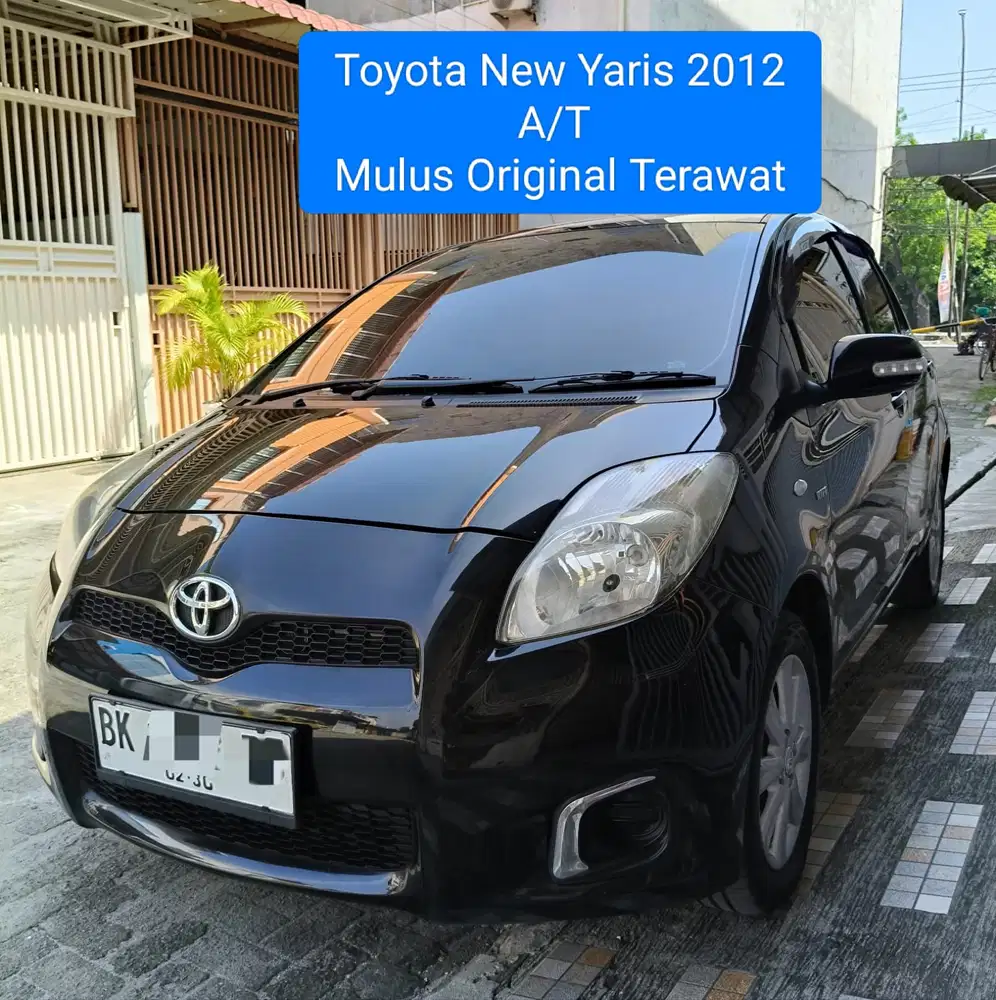 Toyota New Yaris 2012 A/T 1.5cc Model Baru Original Sehat