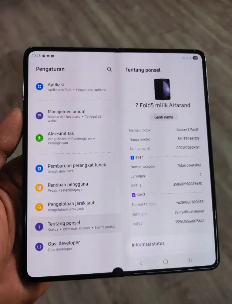 Z FOLD 5 ( 12/512GB ) Nett aja.