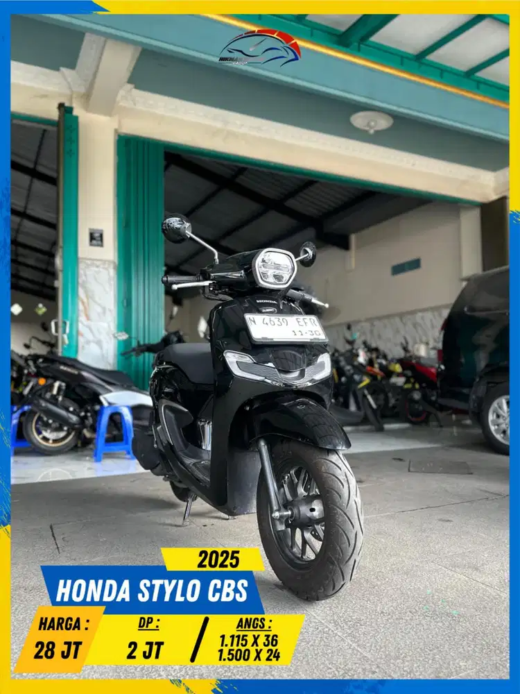 HONDA STYLO CBS 2025 BARANG WOKEE LURR HIKMAH MOTOR KEPUH MALANG