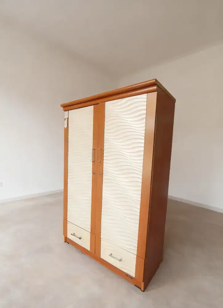 Lemari Pakaian partikel minimalis 2 pt