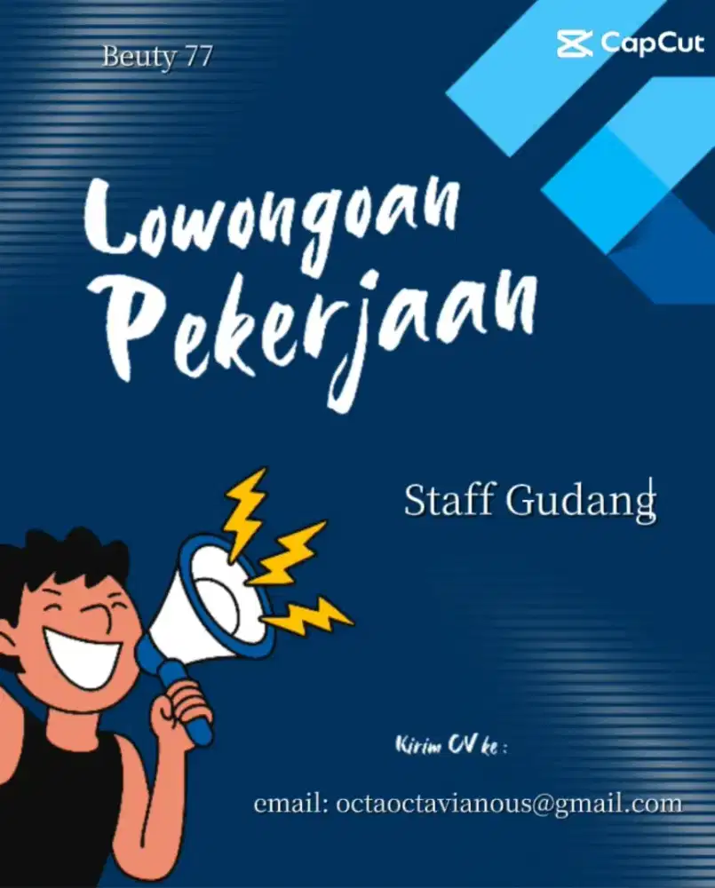 Dibuka lowongan kerja