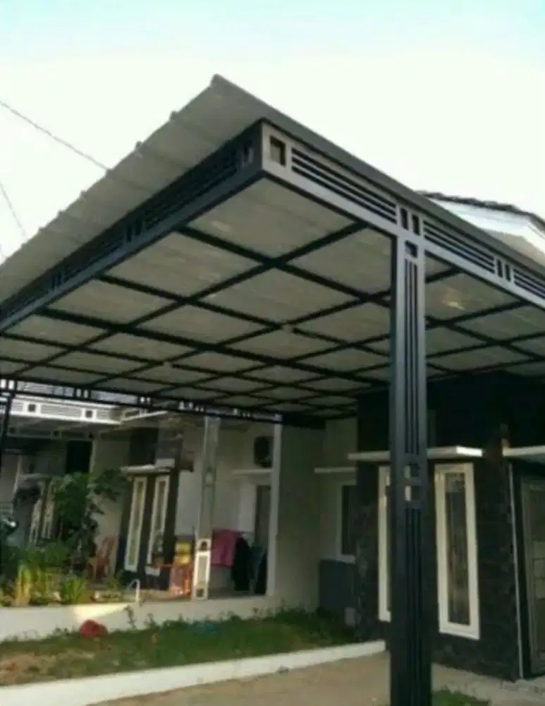 Kanopi Seng Spandek Minimalis