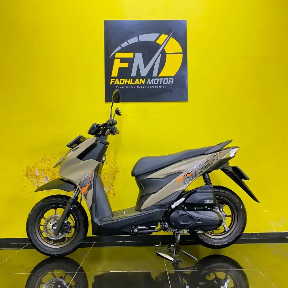 Honda Beat Street Tahun 2025 Km low full orisinil rasa baru