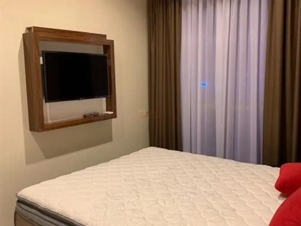 Disewakan 1br+ furnished bersih Nyaman Condominium Taman Anggrek Residence super strategis fasilitas lengkap dengan Club house