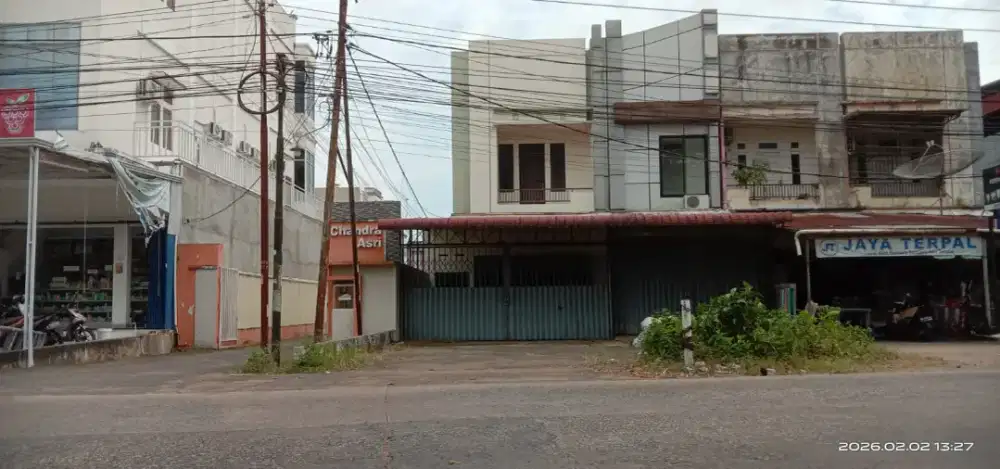 DISEWAKAN RUKO SERDAM SUNGAI RAYA DALAM KUBU RAYA LOKASI STRATEGIS