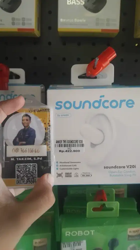 ANKER TWS SOUNDCORE V201 ATLANTIS DAHSYAT