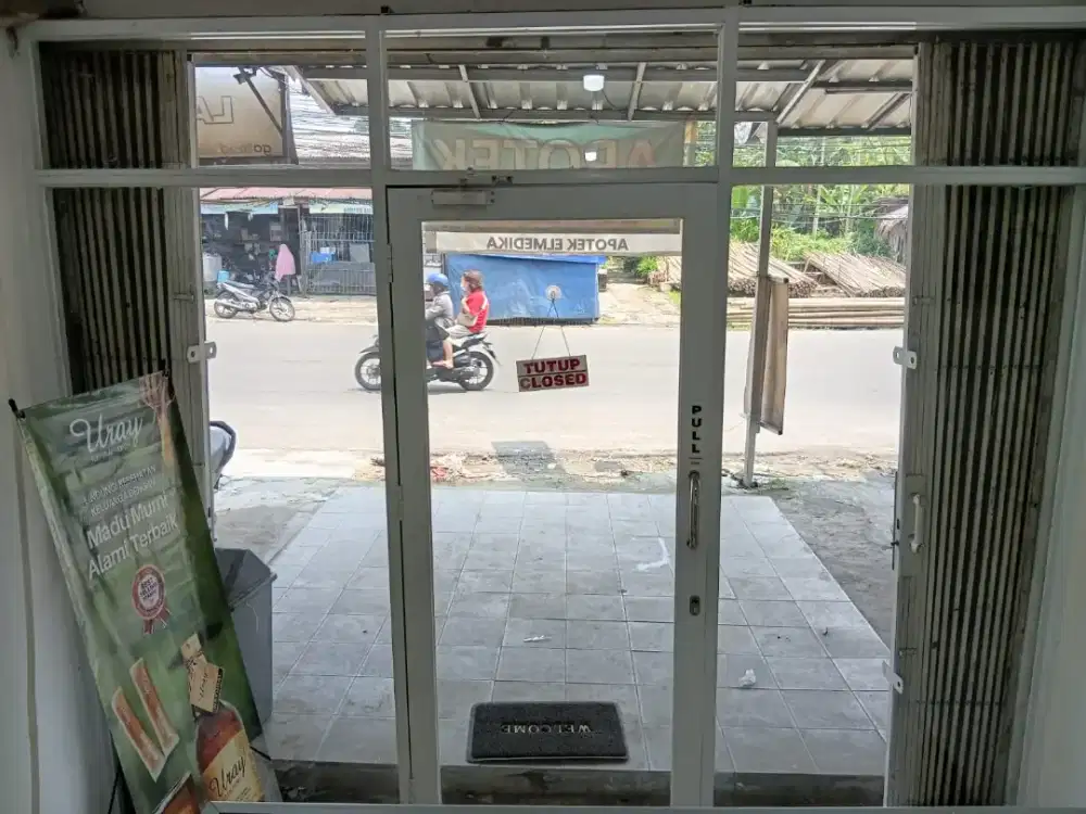 Pintu alumunium bekas mulus