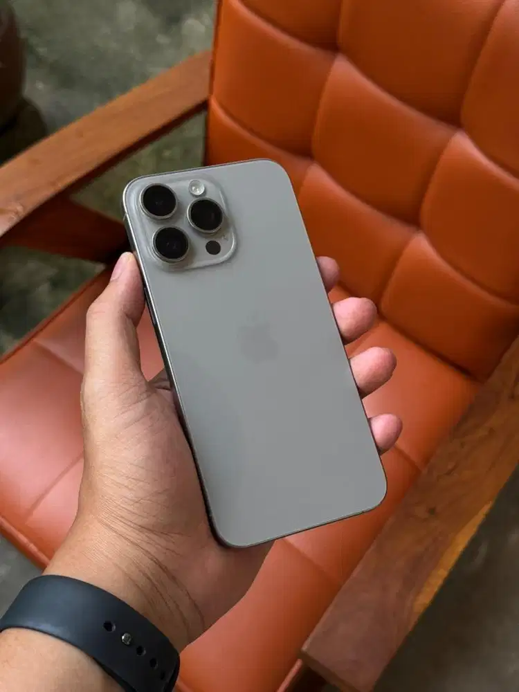 iPhone 15 Pro Max 256GB Natural Titanium Ex Resmi iBox