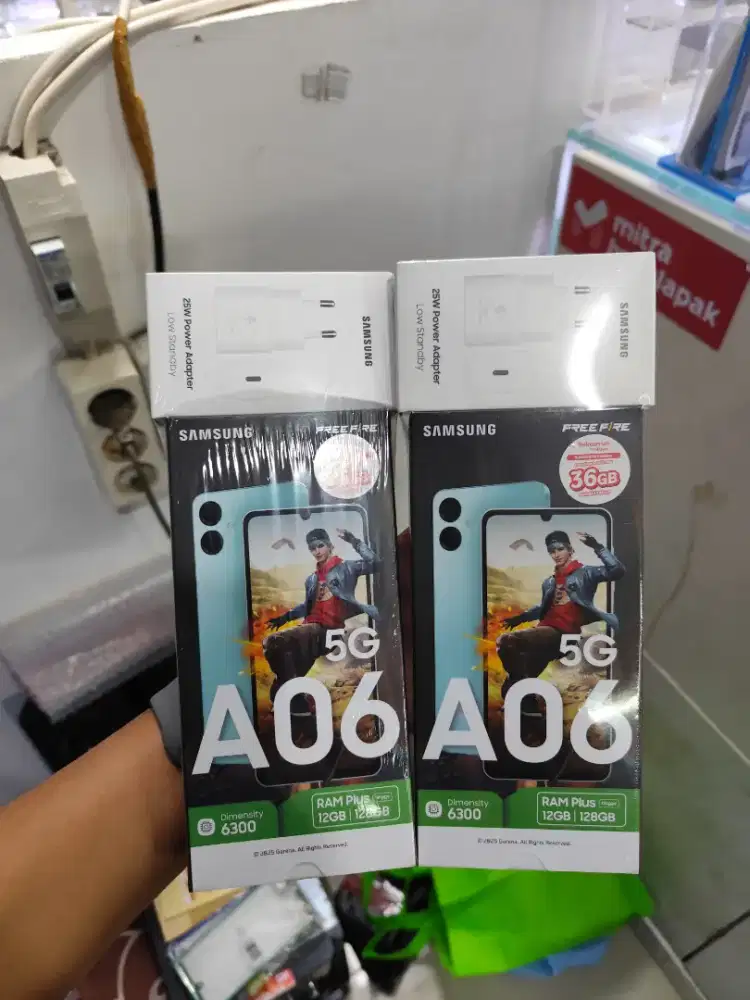 Promoo!! Samsung A06 5g 6/128 gb free adapter