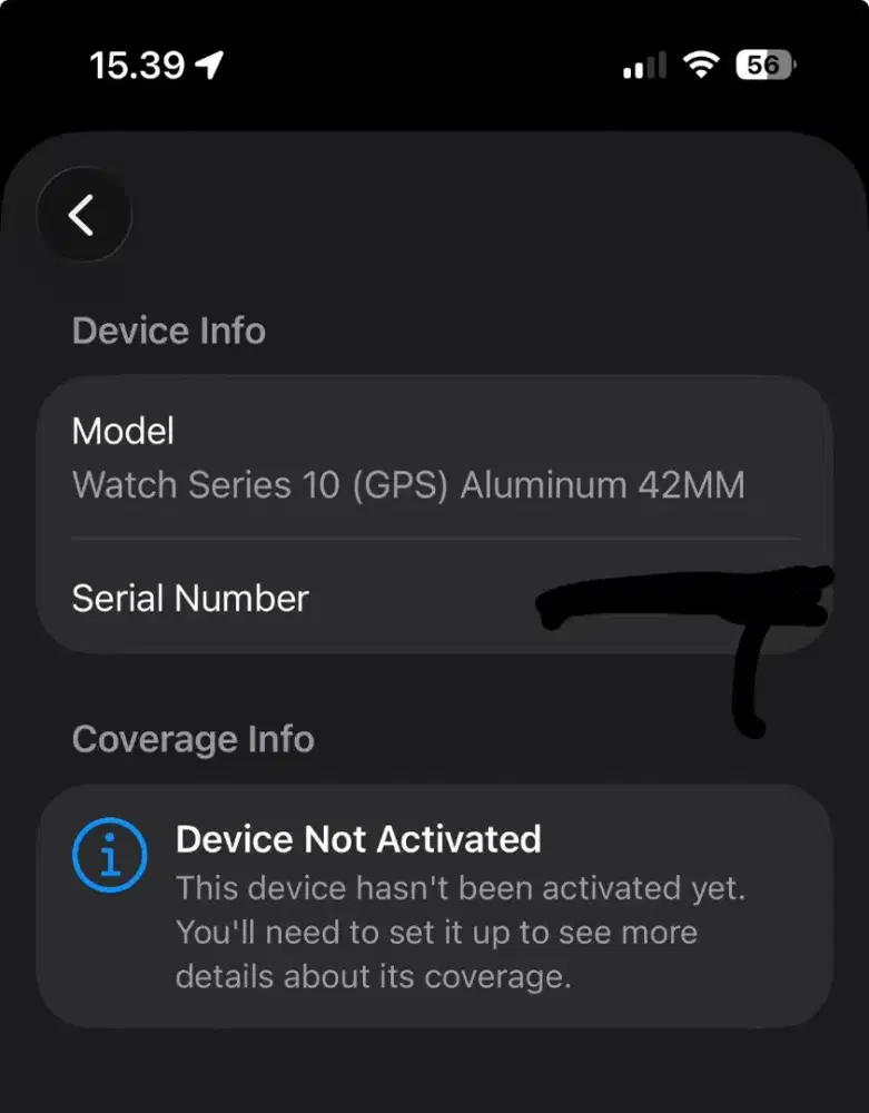 Apple watch series 10 Jet-black 42mm BNIB segel digimap