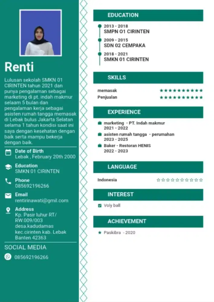 Cari lowongan pekerjaan