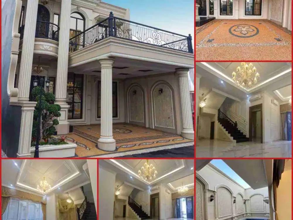 Rumah Luxury Banyuraden Sleman 4+1 KT SHM Kolam Renang