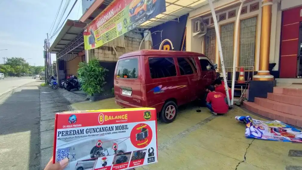 Mobil Makin ANTENG Bebas JEDUG / Bantingan keras dg BALANCE Damper