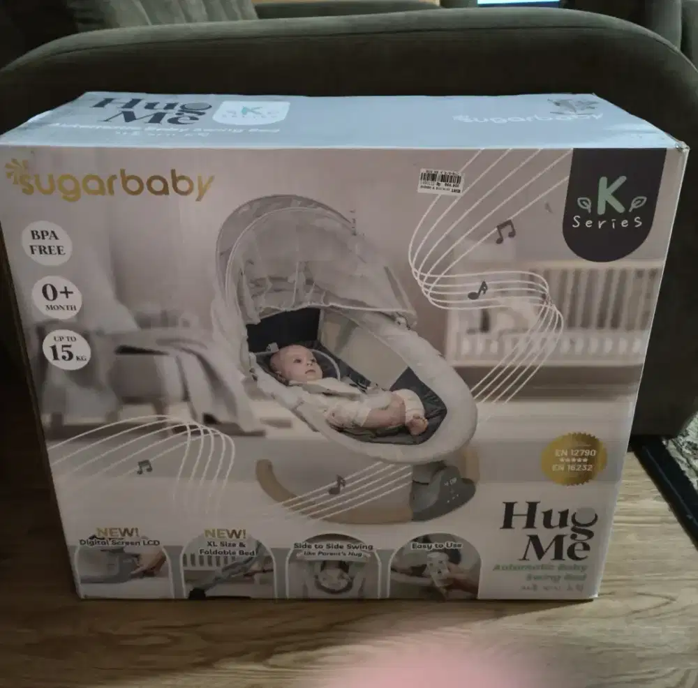 Otomatis baby swing bed