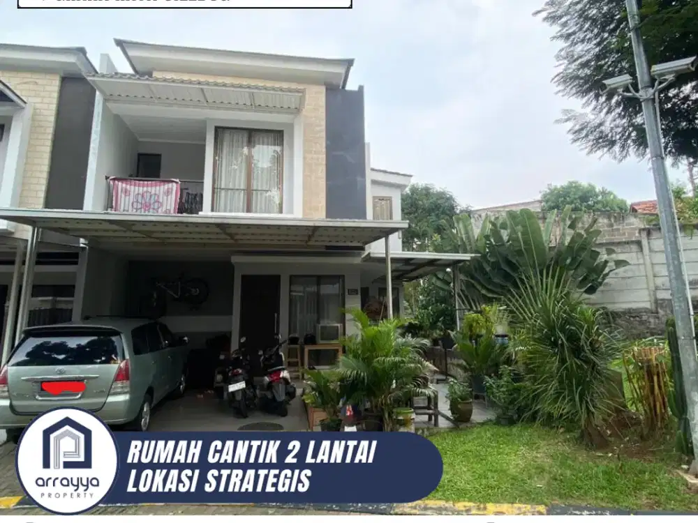 DIJUAL RUMAH 2 LANTAI LOKASI SANGAT STRATEGIS BEBAS BANJIR DI GRAHA RAYA CILEDUG (AR83)
