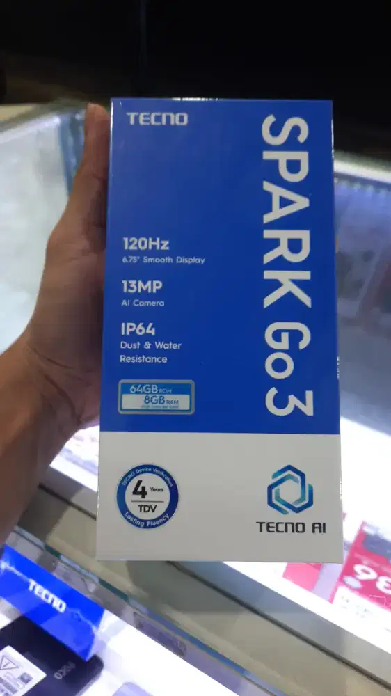TEKNO SPARK GO 3 8/64 BARU