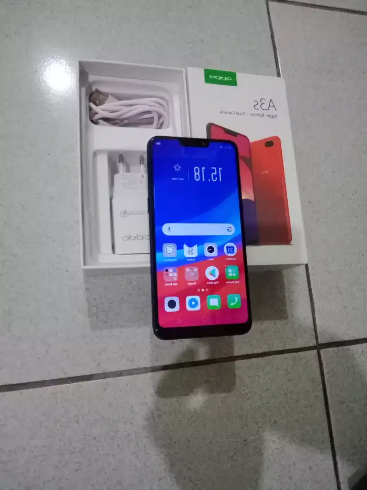 OPPO A3s Ram 6/128GB -fulset-