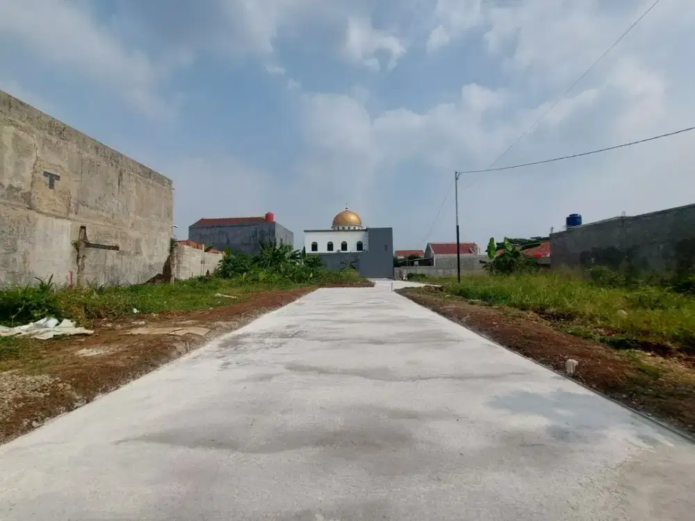 Dekat Pintu Tol Pamulang, Tanah Kavling Hunian & Ruko Tangerang Selatan. SHM