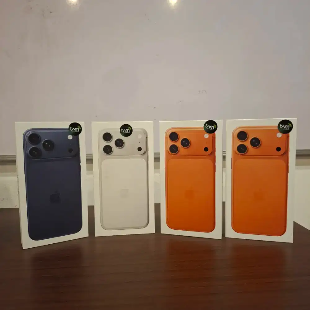 NEW IPHONE 17 PRO MAX RESMI IBOX BARU SEGEL ORI JOGJA