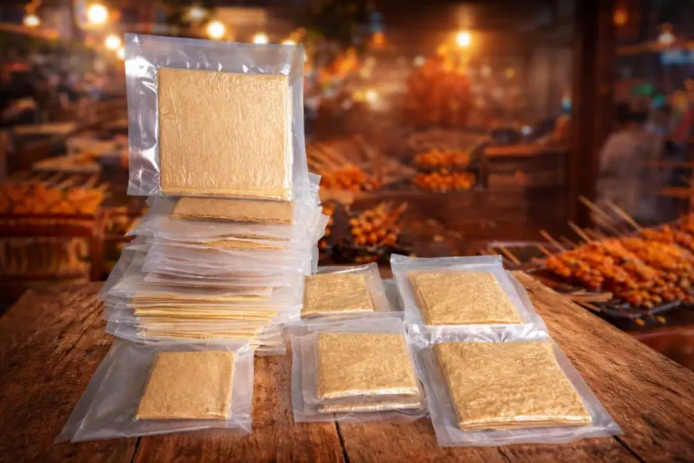 Supplier Kulit Tahu Murah Tangerang | Putih Kuning Coklat Siap Kirim