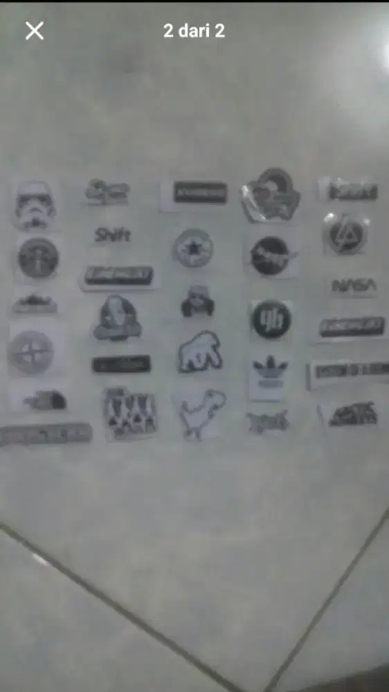 Ready stiker cutting