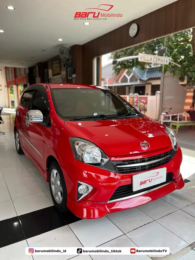 Toyota Agya 2016 AT 1.000cc TRD Sportivo Tgn 1 istimewa KM Rendah