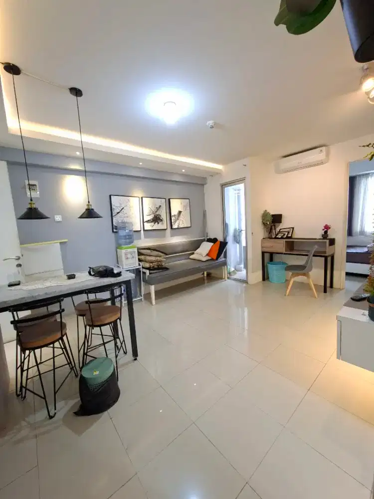 Sewa murah apartemen bassura city 3BR Furnsihe 37 JT/6 bln free ipl